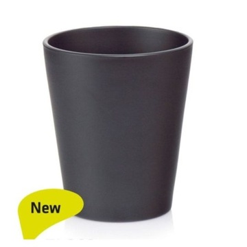 Osłonka na storczyka Polnix Orchid 71.082 czarna matowa ceramiczna