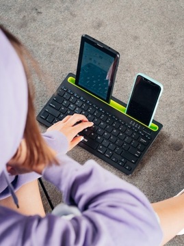 БЕСПРОВОДНАЯ КЛАВИАТУРА BLUETOOTH СМАРТ ТВ ТЕЛЕФОН ПЛАНШЕТ НОУТБУК IOS