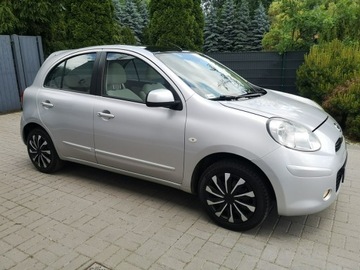Nissan Micra IV Hatchback 5d 1.2 80KM 2011 Nissan Micra 1,2 16v 80 KM Klimatr Panorama Navi, zdjęcie 3