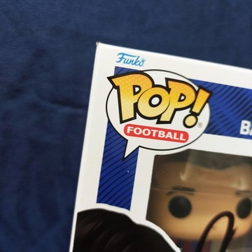 РОБЕРТ ЛЕВАНДОВСКИ Funko POP Football АВТОГРАФ ФК БАРСЕЛОНА + СЕРТИФИКАТ