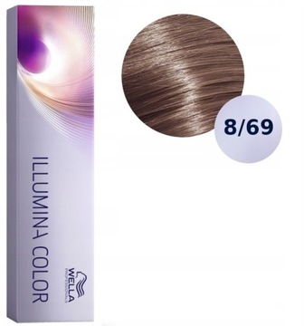 WELLA FARBA ILLUMINA COLOR 60 ml Nr 8/69