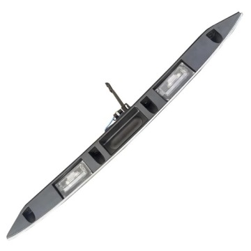 CHROME BAGGAGE LEAF + 2x LIGHTS + BUTTON MINI R50 R52 R53