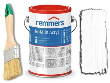 Краска для дерева Remmers Rofalin Акриловая БЕЛАЯ 20л.