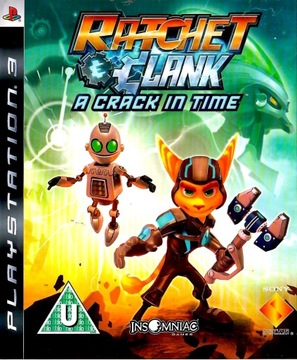 приключенческая игра для детей на PS3 RATCHET CLANK A CRACK IN TIME весело