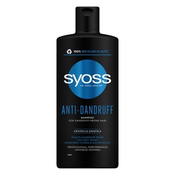 Szampon Syoss Anti-Dandruff przeciwłupieżowy 440ml