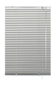 Żaluzja aluminiowa srebrna 25 mm 40 x 130 cm