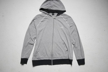 hugo boss bluza Mix&Match Jacket hoodie szara męska M