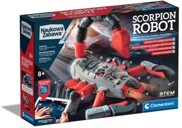 CLEMENTONI ROBOTICS МЕХА-СКОРПИОН РОБОТ STEM 8+