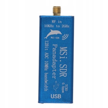 Odbiornik SDR 10kHz-2GHz 12 Bit ADC 10Mhz TCXO