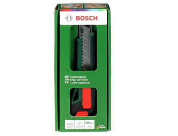 Nóż z ostrzem łamanym tapeciak 18mm BOSCH do tapet