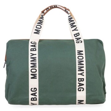 CHILDHOME TORBA MOMMY BAG SIGNATURE ZIELONA