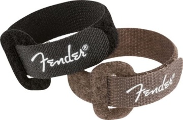 Липучки для кабелей Fender черного и коричневого цвета, 6 шт.