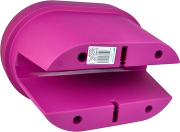 LOFLY RAILING Розовый цветочный горшок для балкона цвета фуксии для балюстрады, коробка 40 см