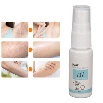 20ml spray do depilacji bezbolesny spray do delikatnej depilacji okolic intymnych dla le