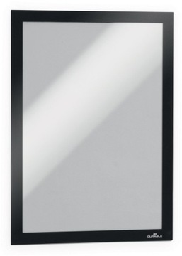 RAMKA SAMOPRZYLEPNA MAGNETYCZNA PLAKATOWA INFORMACYJNA A4 CZARNA DURAFRAME