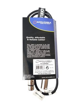 XLR — микрофонный кабель XLR, длина 1 м.