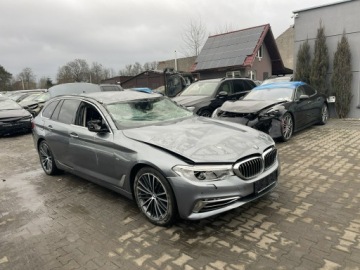 BMW Seria 5 G30-G31 Touring 540i 340KM 2017 BMW 540 Luxury Line Xdrive Skóra Kamery360 Harman, zdjęcie 3