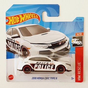Hot Wheels - 2018 Honda Civic Type R HKJ21 NOWY