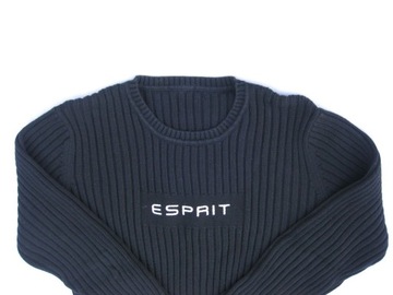 ESPRIT SUPER SWETER CZARNY L/XL 40-42