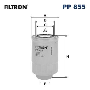 PP855 FILTRON FILTR PALIVA