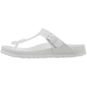 Buty Klapki Japonki Damskie Birkenstock Gizeh EVA Białe 0128221