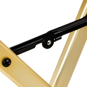 Алюминиевое золотое кресло для макияжа