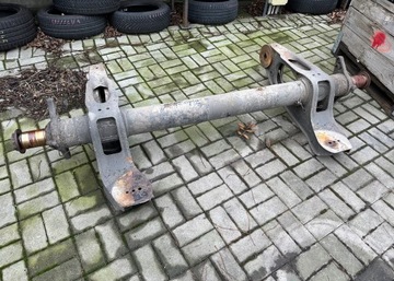 ОСЬ ПОЛУПРИЦЕПА SAF НА ПОВОРОТНОМ РЫЧАЛЕ