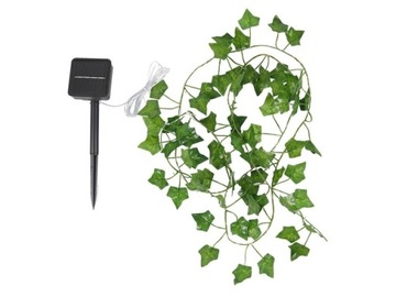 Lampa solarna 100LED BLUSZCZ na łancuchu