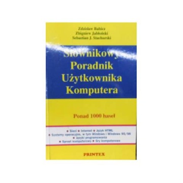 Słownikowy poradnik użytkownika komputera - Babicz