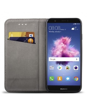 ЧЕХОЛ-КНИГА для HUAWEI P SMART (2017) + СТЕКЛО 9H