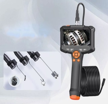 ЭНДОСКОП ДЛЯ ПРОВЕРКИ МАСТЕРСКОЙ 5M FULL HD ЖК-камера IPS для ТРУБ ДВИГАТЕЛЯ