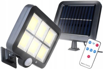 Галогенная солнечная панель LED 12W на открытом воздухе