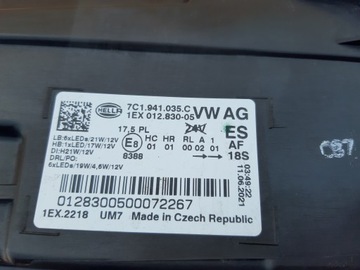 CRAFTER II MAN TGE SVĚTLOMET LEVÝ SVĚTLO FULL LED