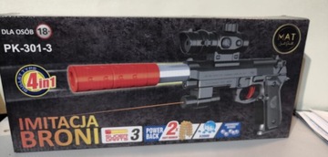 imitacja broni PK-301-3 18+ celownik laserowy