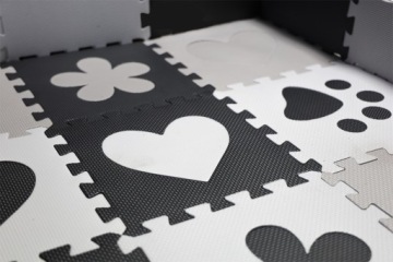 Коврик для манежа FOAM PUZZLE водонепроницаемый развивающий пенопластовый манеж CARPET DZI