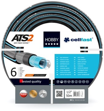 Cellfast Wąż ogrodowy Hobby ATS 1/2