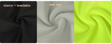 BERGRISAR Зимняя мужская велосипедная куртка Softshell флисовая термобелье