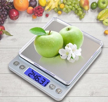 ЭЛЕКТРОННЫЕ КУХОННЫЕ ВЕСЫ LCD, ТОЧНЫЕ, 2кг 0,1