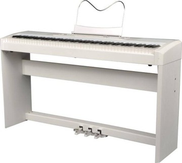 RINGWAY RP35 WH BIAŁE PIANINO CYFROWE STAGE PIANO ZE STATYWEM ZESTAW