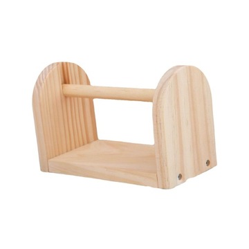 Uchwyt na przędzę szydełkową Dozownik sznurka Sznurek z litego drewna M 20x10x13cm