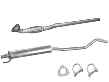 OPEL CORSA C 1.0 RURA + TŁUMIK + DODATKI
