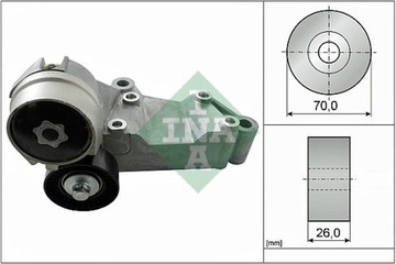 НАТЯГУВАЧ ПОЯСА FORD FOCUS I 1.8 DI / TDDI 99-04 