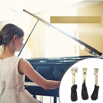 3 SZTUKI IMITACJA ZŁOTYCH PEDAŁÓW DO AKCESORIÓW PIANINY PIONOWEJ (ZŁOTE)