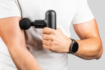 PISTOLET DO MASAŻU MASAŻER WIBRACYJNY 4 GŁOWICE TEESA MOCNY