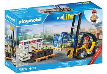 PLAYMOBIL 71528 Wozek widlowy z ladunkiem