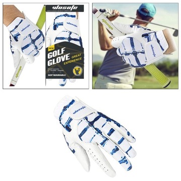 2x Wytrzymałe rękawice golfowe na lewą rękę Premium