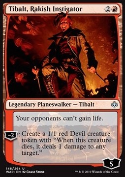 Tibalt, Rakish Instigator - planeswalker @@@