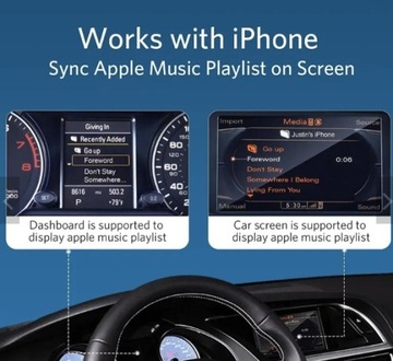 КАБЕЛЬ АДАПТЕРА BLUETOOTH AUDI 2004-2009 MMI 2G IOS ANDROID YATOUR РУЛЕВАЯ ГОЛОВКА