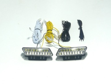 Lampy światła dzienne dziennej Just 02 małe mocne