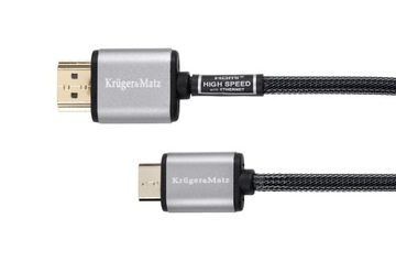 Kabel 1.8m HDMI-microHDMI Kruger&Matz do Pi 4